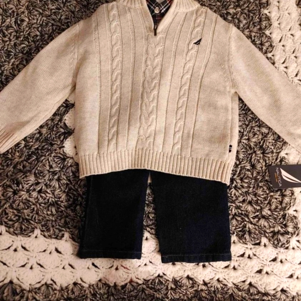 3 Piece Sweater Outfit